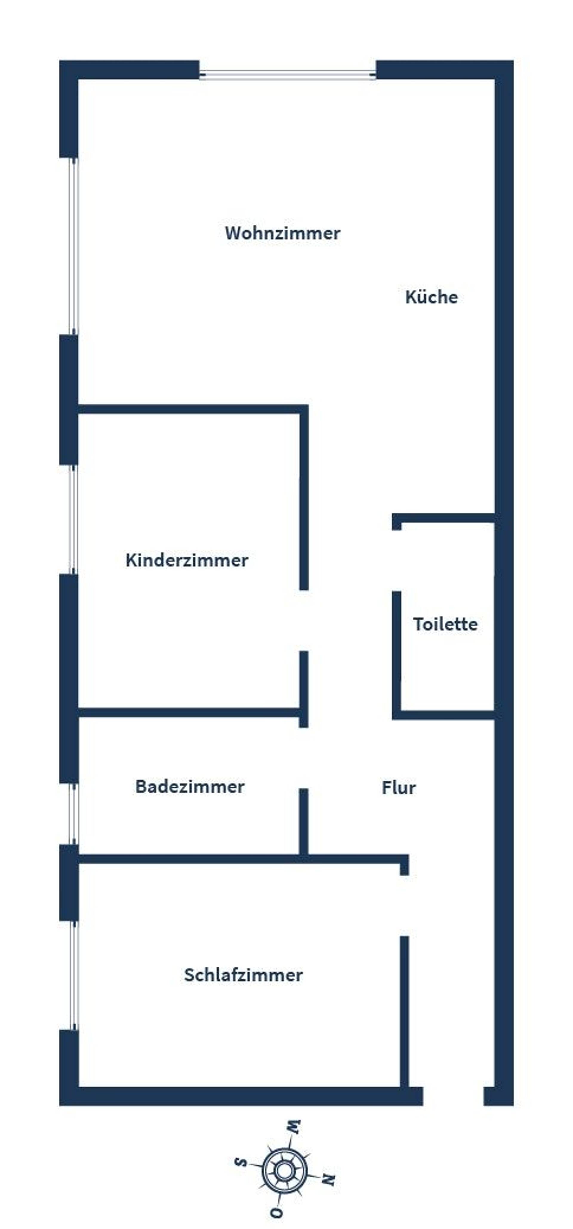 Etagenwohnung in 87600 Kaufbeuren (Wohnung 1) mit 80 m² kaufen