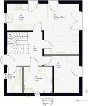 Platz für die ganze Familie: 134 m² Einfamilienhaus in Lichtenmoor – 31622 Heemsen – Vorschaubild 6