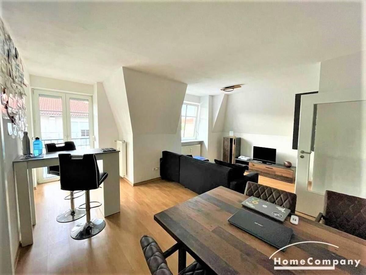 24697 Möbliert/Furnished 3-Zimmer Wohnung mit Loggia in Dresden-Striesen max. 2 Personen – 1309 Dresden – Bild 1 von 9