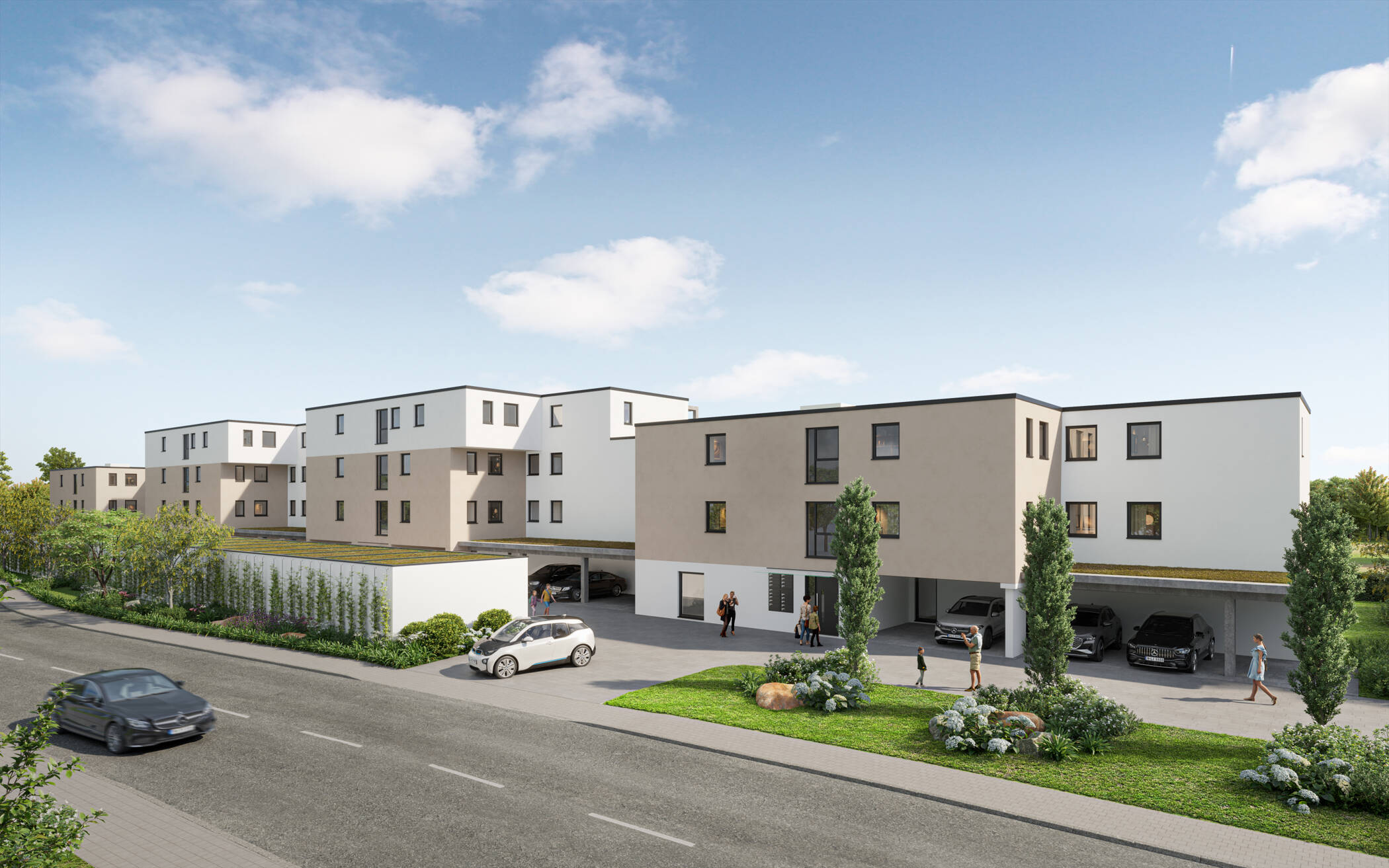 Mehrfamilienhausanlage - An der Ziegelei - Neubau - Vermietet – Altdorf bei Nürnberg – Vorschaubild 2