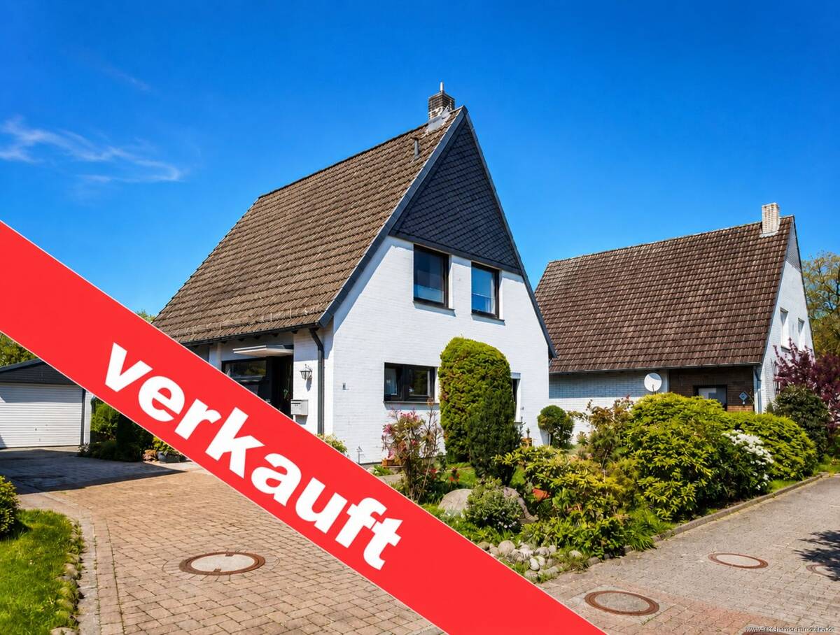 !! Schönebeck- Gepflegtes Einfamilienhaus in Sackgassenlage mit Garage und Vollkeller !! – 28757 Bremen – Bild 1 von 9