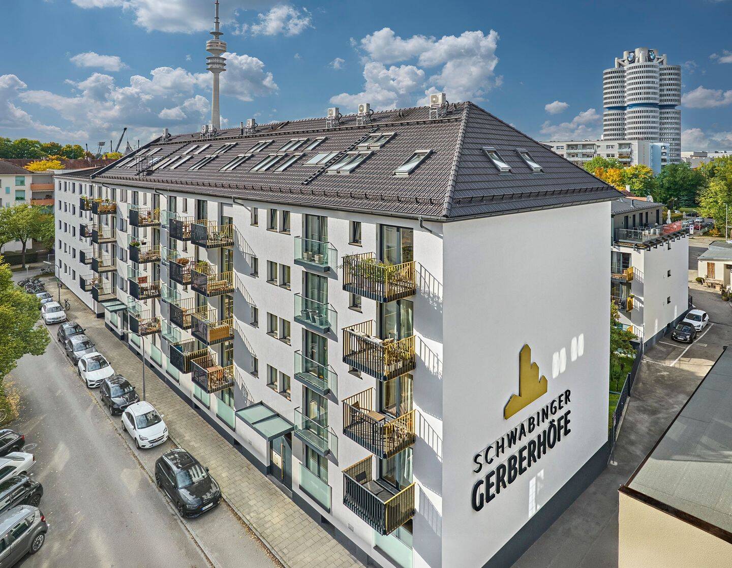 SCHWABINGER GERBERHÖFE: Hochwertig ausgestattete 2-Zimmer-Wohnung mit Einbauküche zwischen Luitpold- & Olympiapark – München – Vorschaubild 2