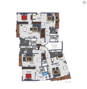Klassisches Mehrfamilienhaus mit Penthousewohnung in Bestlage von München-Obermenzing – 81247 München – Vorschaubild 4