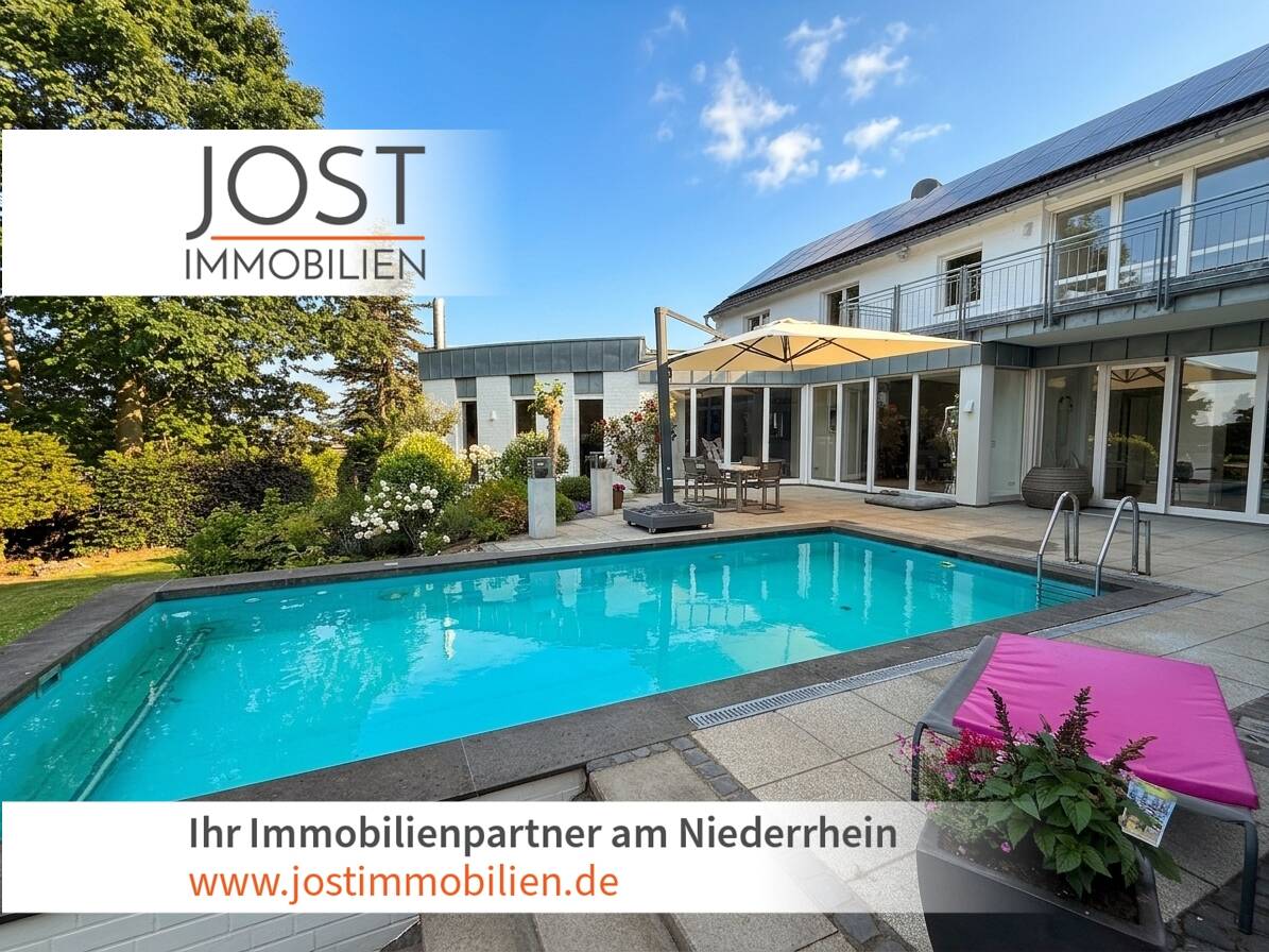 Energieeffizientes Einfamilienhaus mit Pool in Top-Lage von Odenkirchen. – Mönchengladbach – Bild 1 von 9