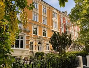 Harvestehuder Altbau in ruhiger Lage | Courtagefrei