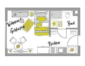 Möblierte Komfort-Apartments im "Main Atrium" auf der Hafeninsel Frankfurt/Offenbach – 63067 Offenbach am Main – Vorschaubild 2