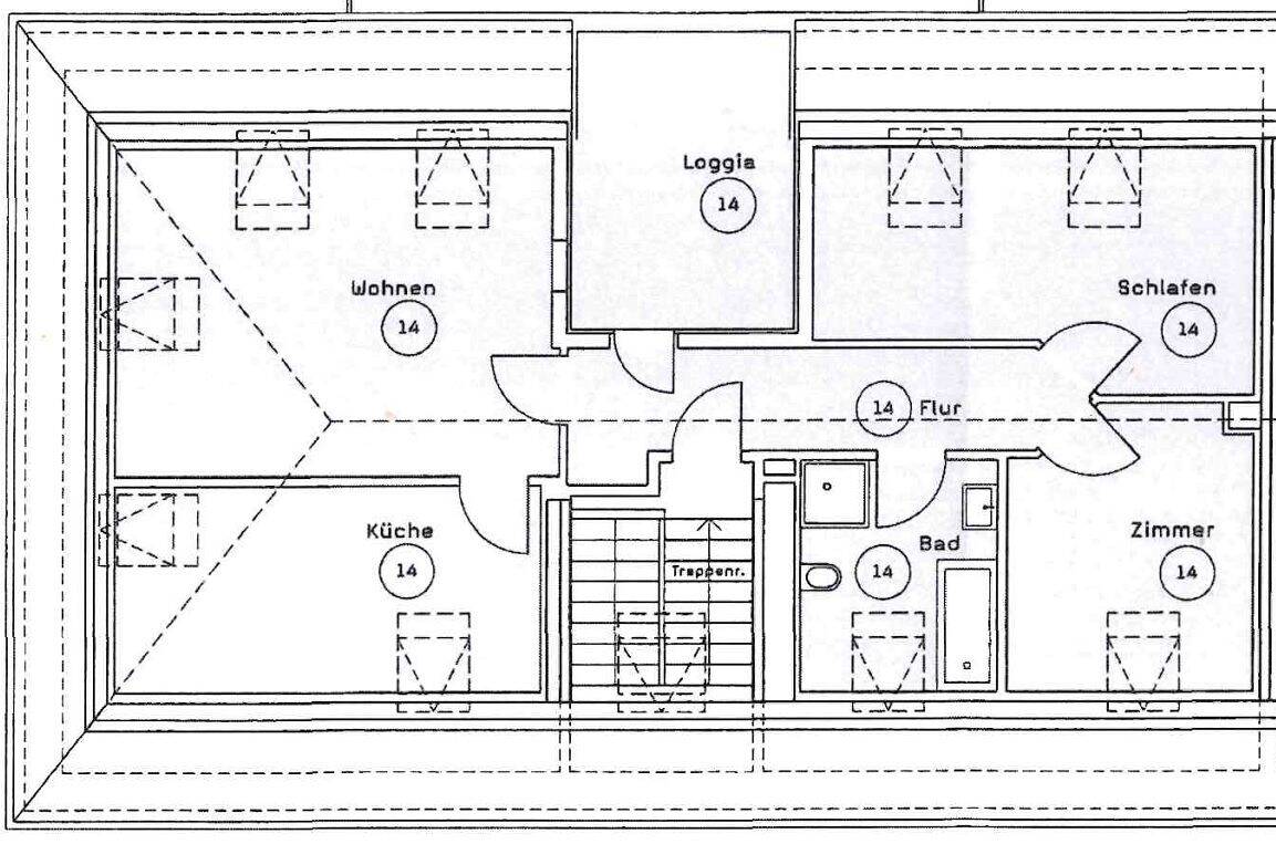 Etagenwohnung - wohnen im Grünen! – Leipzig – Vorschaubild 9