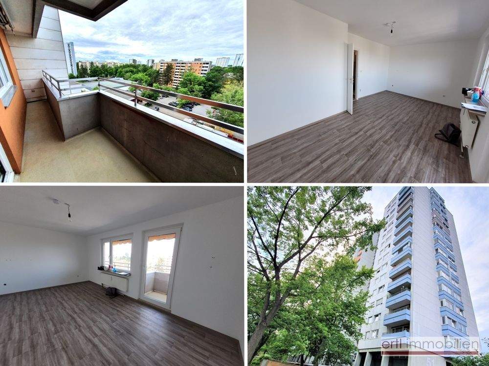 * SINGLEWOHNEN mit WEITBLICK - gut geschnittenes 1 Zimmer-Apartment mit BALKON in Nbg.-Langwasser * – Nürnberg – Bild 1 von 9