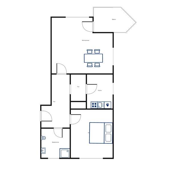 Perfekt! 2-Zimmer-Wohnung in guter Stadtlage – Kassel – Vorschaubild 2