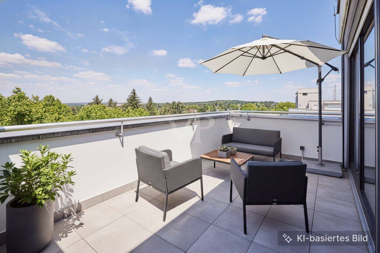 Penthouse mit Panoramablick in Top Lage – Darmstadt – Vorschaubild 8
