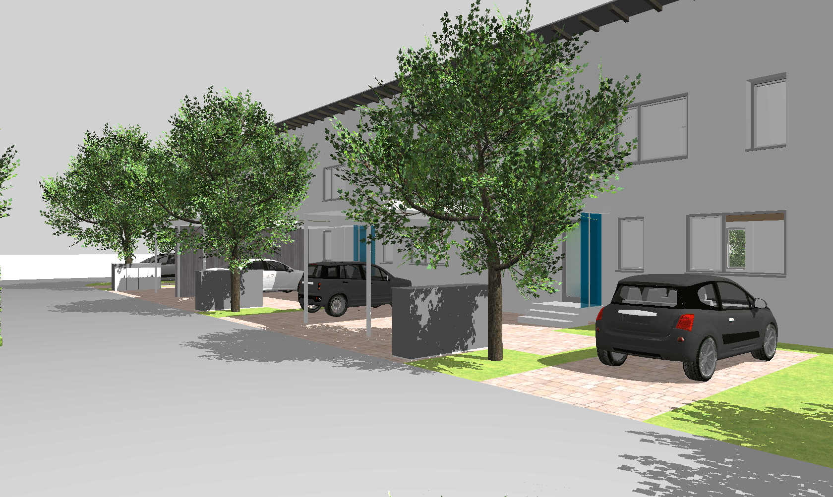 Quartiersentwicklung Birkenweg Süd Reiheneckhaus Dreispänner 3c – Haimhausen – Vorschaubild 5
