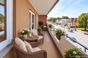 Fußläufig zum Stadtpark! Attraktive 2-Zi.-Endetagenwohnung mit XL-Balkon im Herzen von St.-Gertrud! – 23568 Lübeck – Vorschaubild 3
