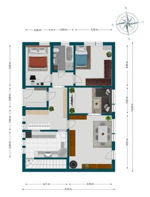 Ihr exklusives Traumhaus: Viel Raum, hoher Wohnkomfort und energetisch auf dem neuesten Stand! – 39122 Magdeburg – Vorschaubild 9