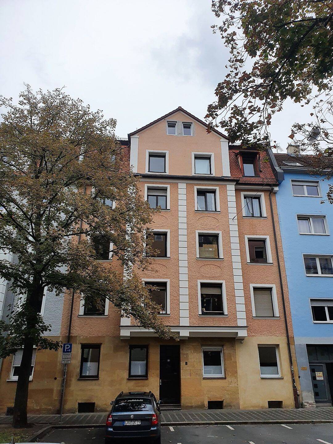 6 Zi-Whg in Nbg U-Bahn Maffeiplatz, 1. OG Etagenwhg, 2 Balkone, mit Küche, ruhige Wohnlage – Nürnberg – Vorschaubild 4