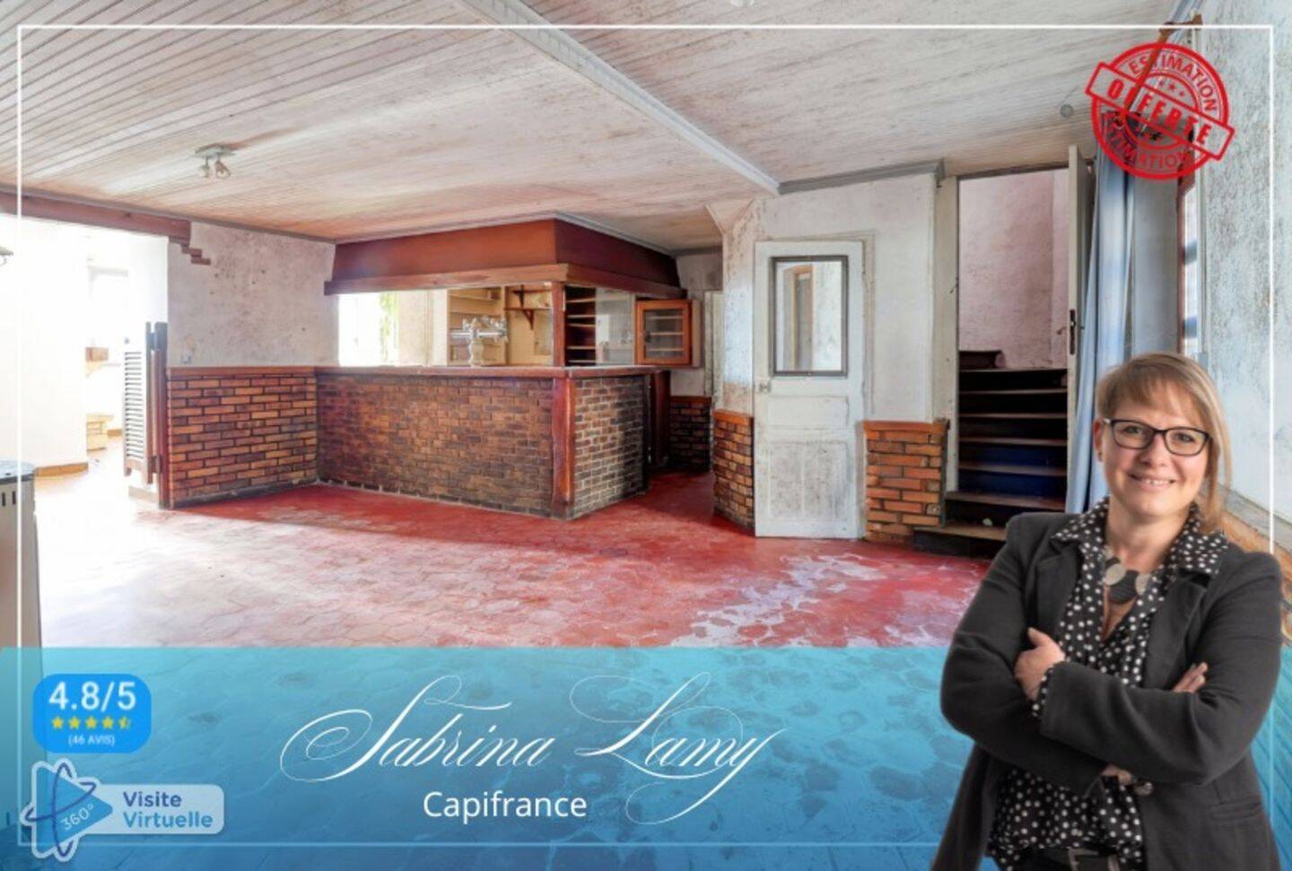 Maison 7 pièces 180 m² · à Chartèves · 180 m² · 50 000 €