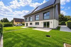Neubau-Doppelhaushälfte mit 165 m² | 6 Zimmer | 2 Bäder | Garten | Kühlung | Smart Home – 4207 Leipzig – Vorschaubild 2