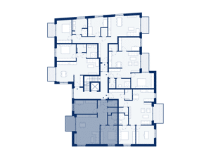 3-Zimmer-Wohnung im 2.OG mit offenem Wohn-Essbereich - Süd-Balkon (D12) – 53129 Bonn – Vorschaubild 3