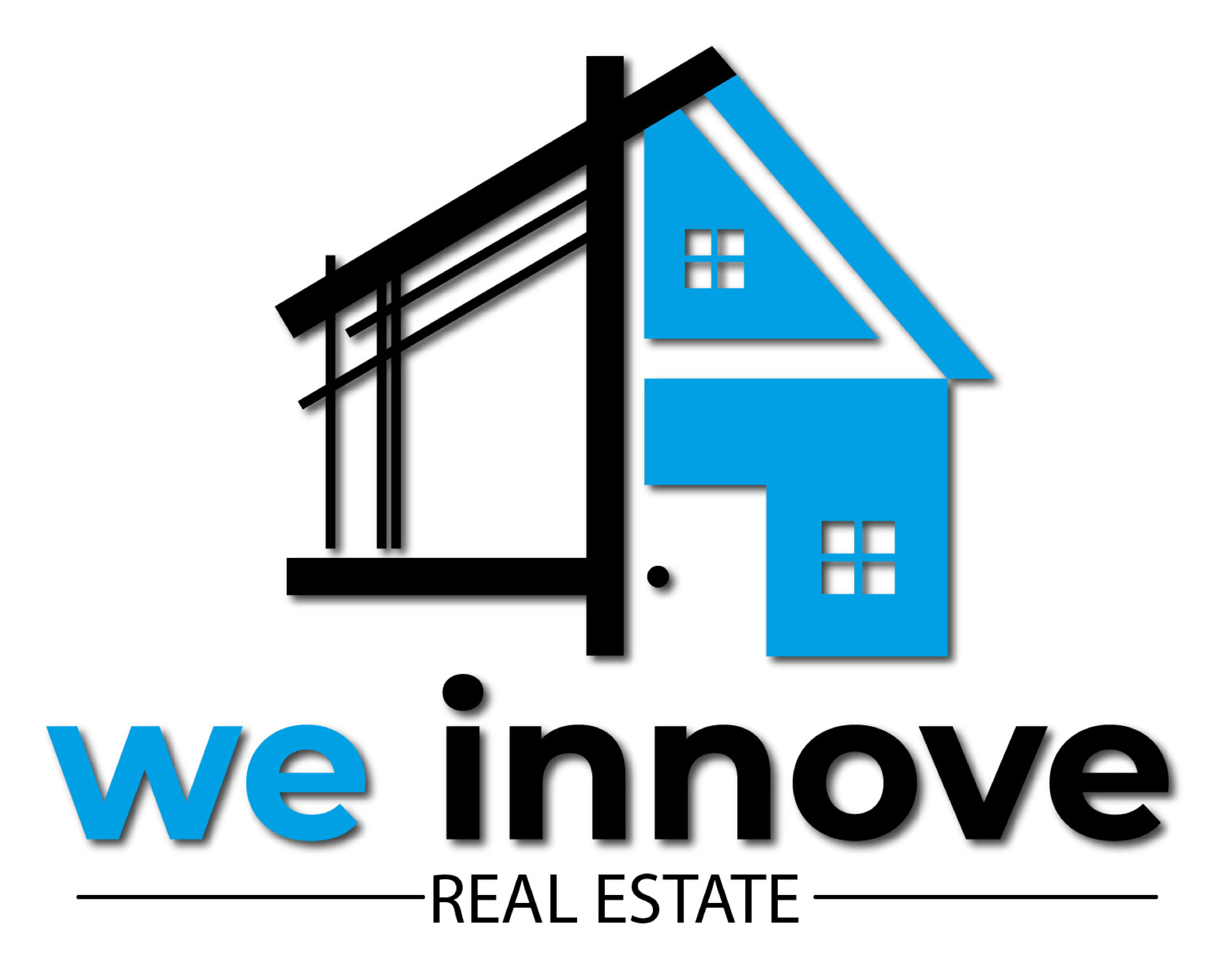 WE INNOVE real estate logo