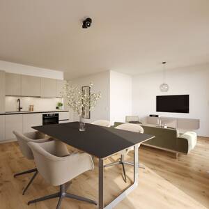 Neubau Erstbezug: Exklusive und hochwertig ausgestattete 2 Zimmer Wohnung im Hochparterre - Haus C – 28207 Bremen – Vorschaubild 2