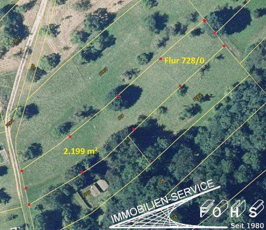 Flur 728/0=2.199 m² landwirtschaftl. Grundstück(Grünland) in 73337 Bad Überkingen'Eichholz'/Bad-Württ.