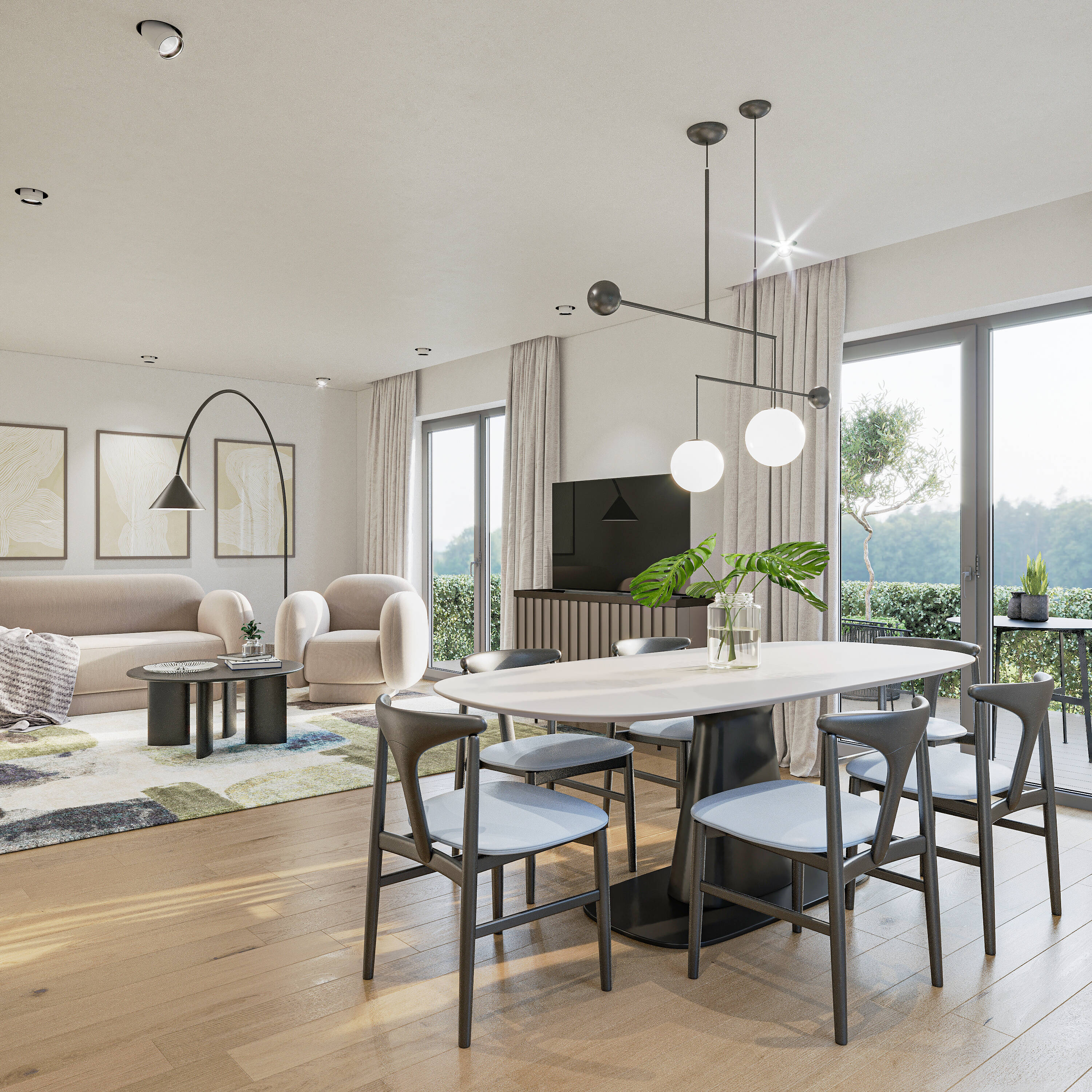 Doppelhaus "Graz" - modernes Wohnen mit Grundstück zum fairen Preis – Waldkraiburg – Vorschaubild 3