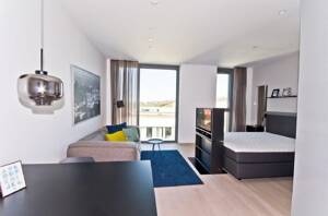 Modern möbliertes 1-Zimmer-Apartment – 70192 Stuttgart – Vorschaubild 3