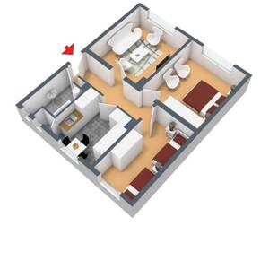 Wohnen in Hagen Vorhalle: schicke 3-Zimmer-Wohnung im 1. Obergeschoss! – 58089 Hagen – Vorschaubild 8
