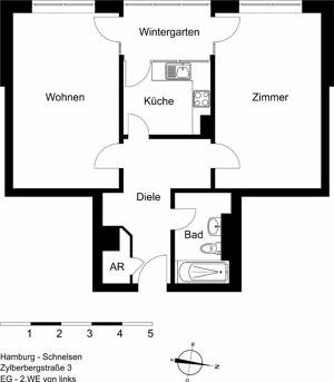 Schöne 2-Zi.-Wohnung in HH-Schnelsen – 22457 Hamburg – Vorschaubild 7