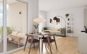 4-Zimmer-Neubauwohnung mit TG-Stellplatz zu verkaufen – 79115 Freiburg im Breisgau – Vorschaubild 2