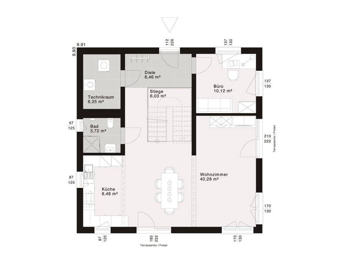 Modernes Bauhaus-Familiendomizil mit 162 m² Wohnfläche und grünem Weitblick in Dresden-Schönfeld – 1326 Dresden – Bild 1 von 5