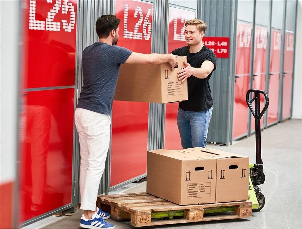 Schnell verfügbar: 4 m² Self Storage für Hausrat & Co.