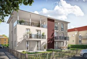 Zum 01.12.2026 | Tageslichtbad mit Wanne und Dusche | Fußbodenheizung | Stellplatz und Garage – 4838 Eilenburg – Vorschaubild 2