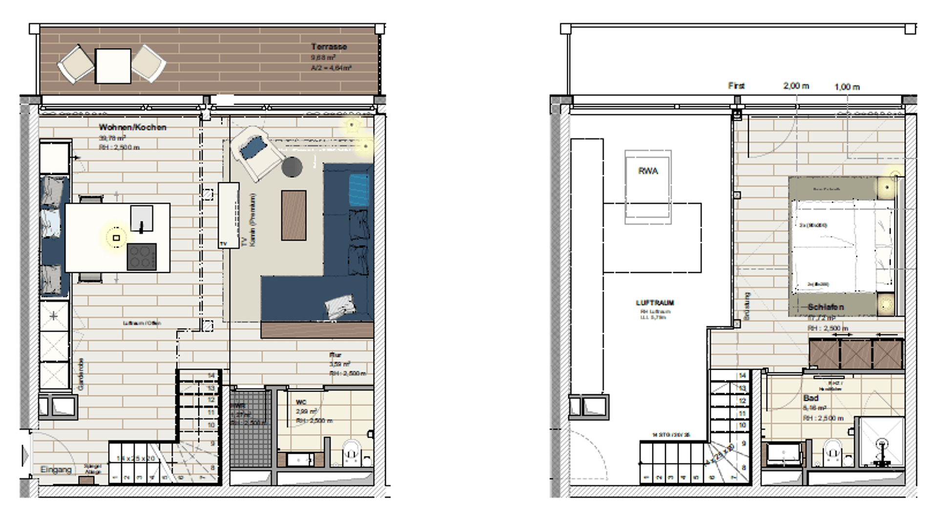 Terrassenwohnung in 17192 Waren (Müritz) mit 71,28 m² kaufen