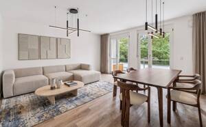 Raum zum Atmen: 4-Zimmer Maisonette-Wohnung im grünen Münchner Norden, Milbertshofen – 80937 München – Vorschaubild 2