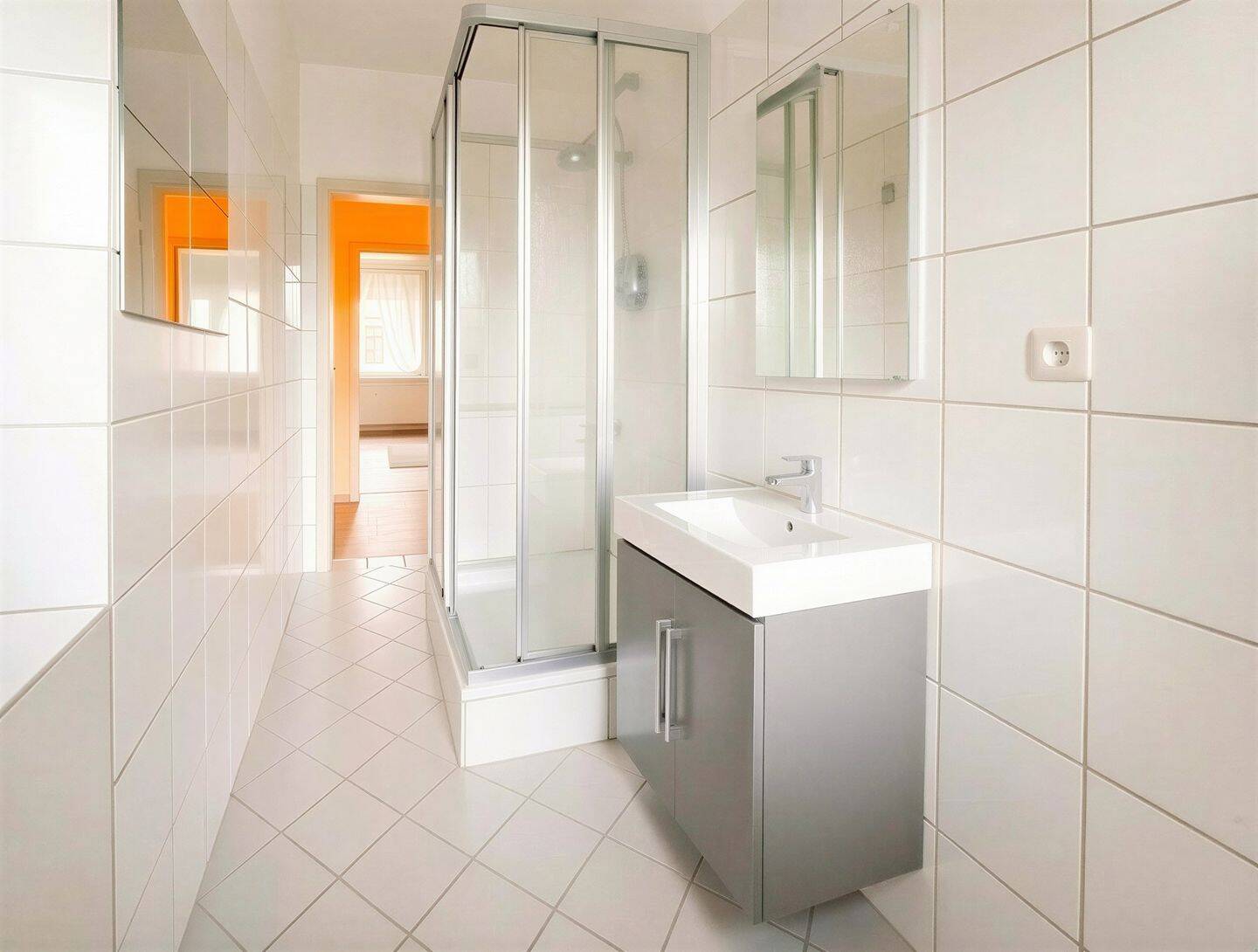 Attraktive 3-Zimmer-Wohnung im 1. Obergeschoss mit Balkon & Tageslichtbad – Leipzig – Vorschaubild 9