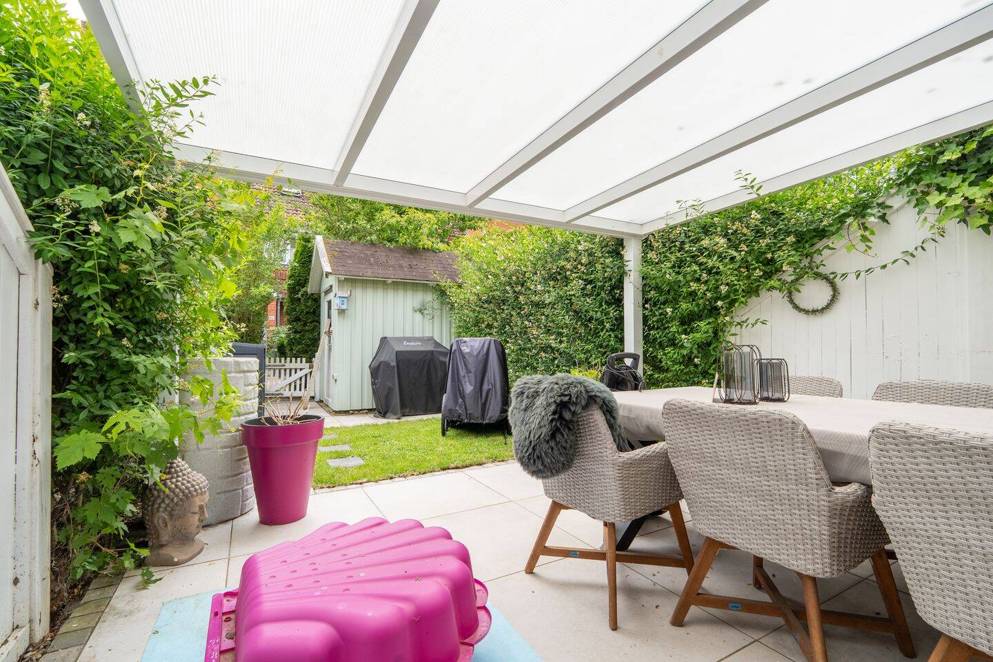 Reihenmittelhaus in Bremen-Arsten | Galerie, Garten, Carport & überdachte Terrasse – Bremen – Vorschaubild 6