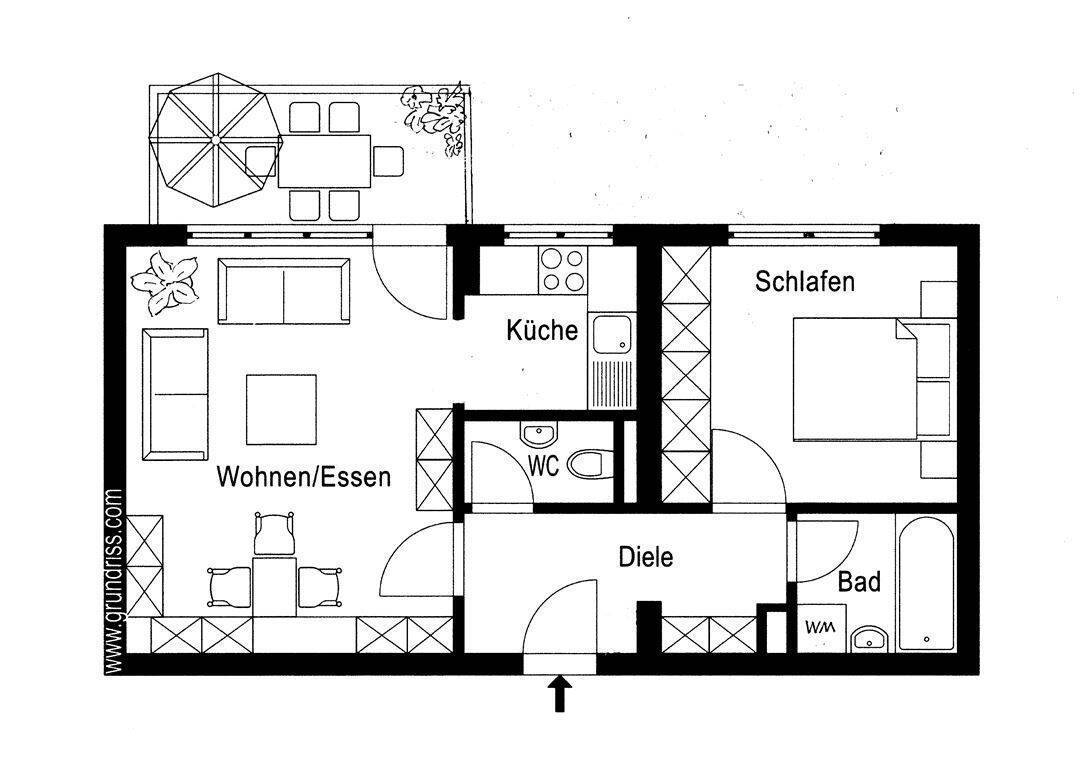 Moderne 2-Zi.-Wohnung m. BLK, Erstbezug, Energieeffiz.-Klasse A, hochwertige Ausstattung mit Klimaanlage, EBK, Lift, Innenstadtnähe