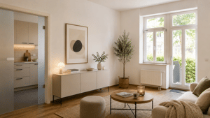 Sofort bezugsbereite Altbauwohnung mit eigenem Garten, Terrasse und Fernwärme – 1309 Dresden – Vorschaubild 4