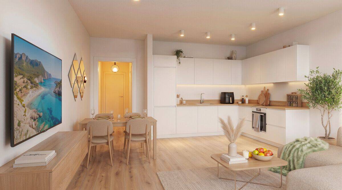 Neubau-Eigentumswohnung (KFW 40 + QNG) in moderner Wohnresidenz in Nadorst – Oldenburg – Vorschaubild 2