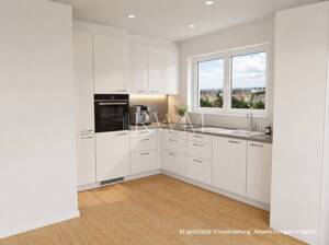 ENERGIEEFFIZIENTER NEUBAU - FEUERBACH Zentral gelegene 3-Zimmer-Wohnung mit Balkon, Loggia & Garage – 70469 Stuttgart – Vorschaubild 7