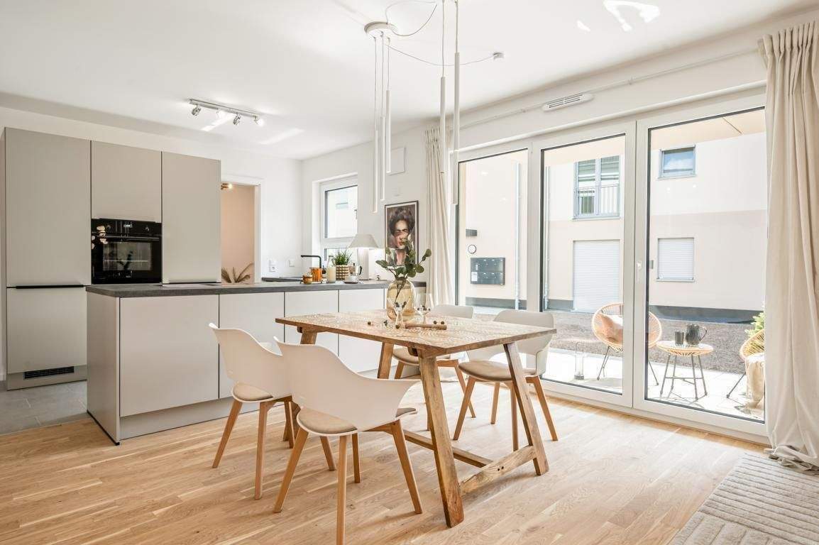 3 Zimmer-Wohnung mit eigenem Garten, Einbauküche und Full-Smart-Home – Wiesbaden – Vorschaubild 3