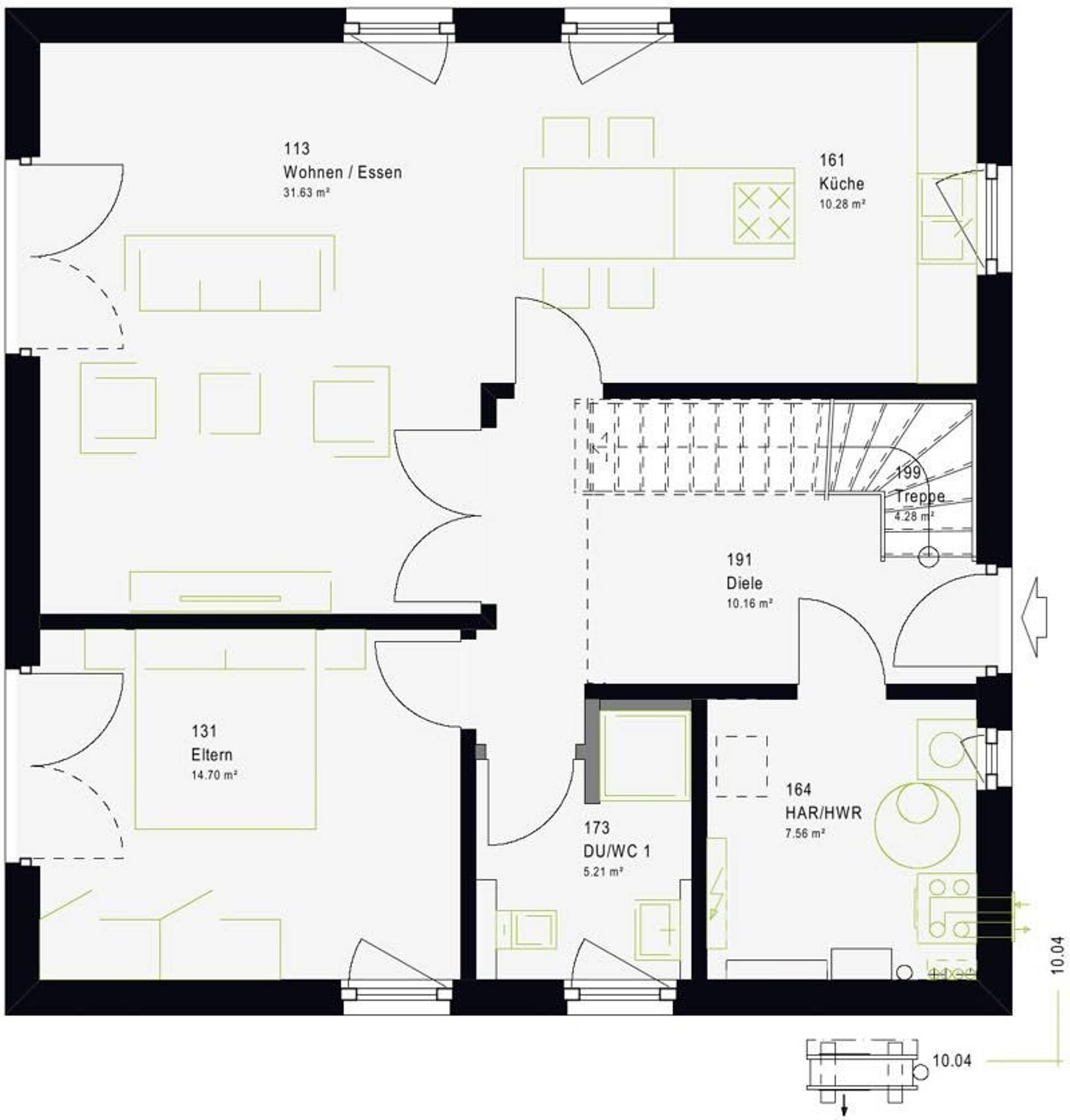Haus in 21493 Schwarzenbek mit 160 m² kaufen