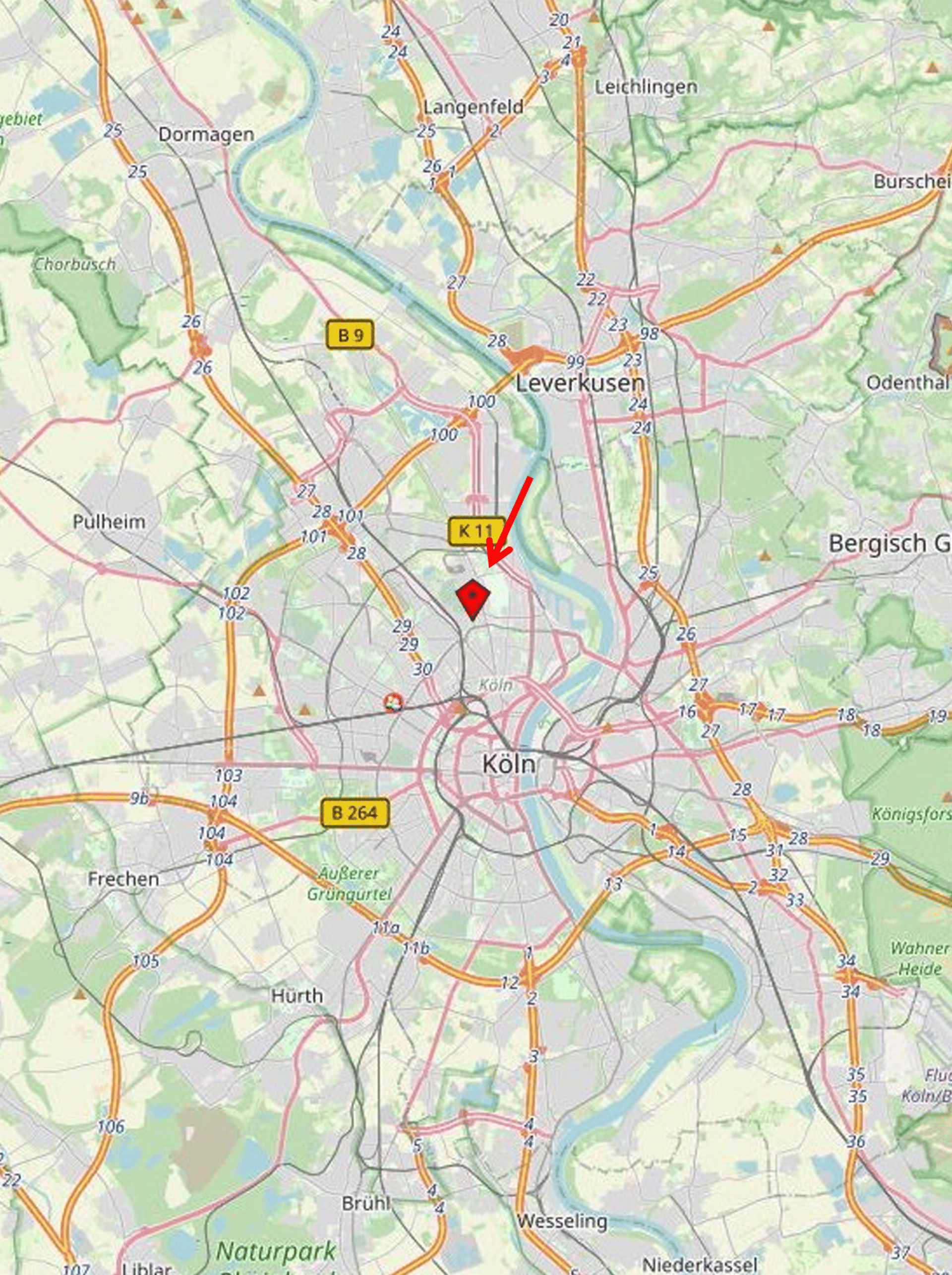 Reihenmittelhaus in 50739 Köln mit 176 m² kaufen