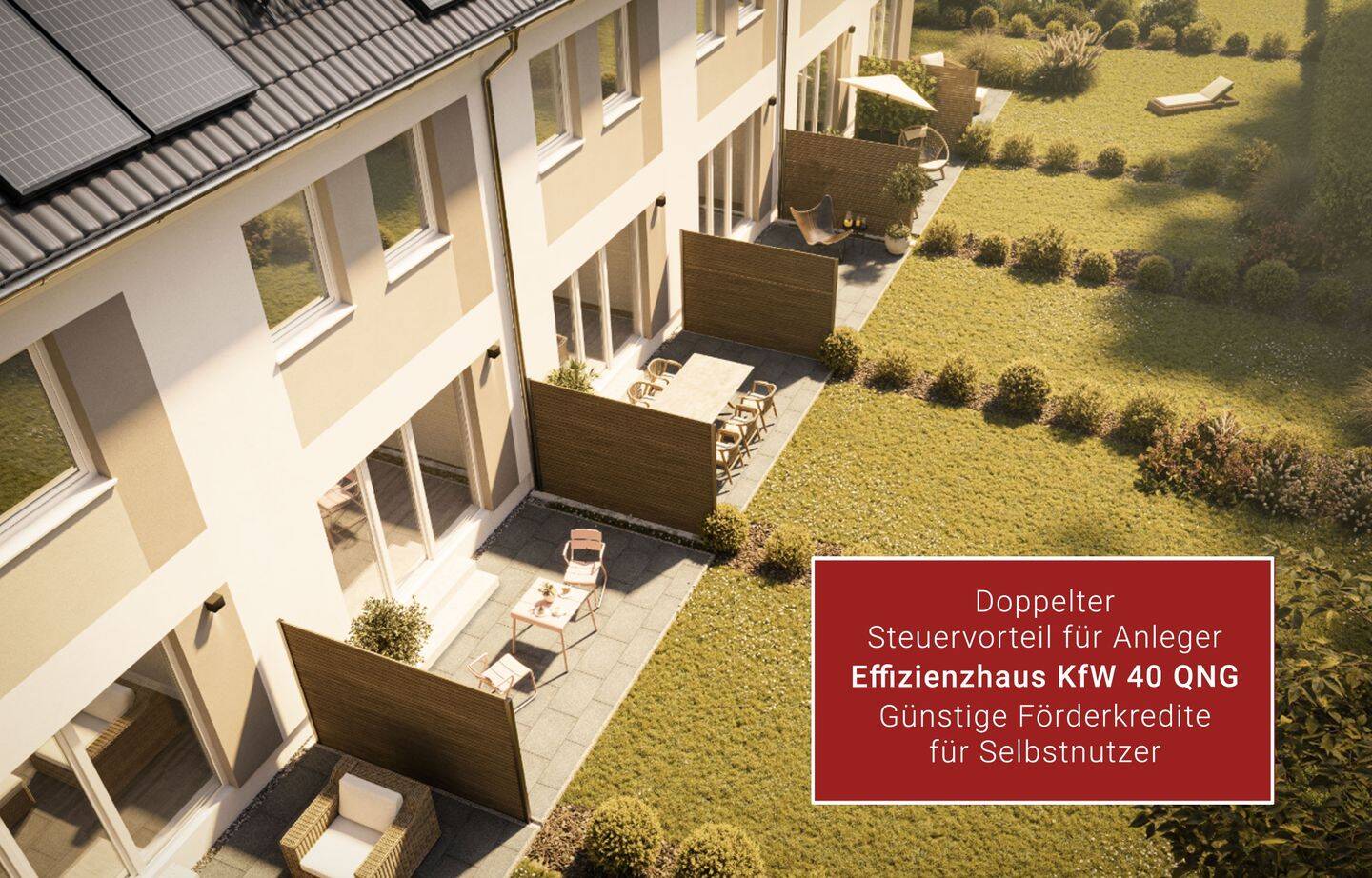 Pankower Hofgarten 2 - Reihenhäuser bezugsfertig Ende 2026 bis Anfang 2027
