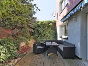 (EF1381_M) Erfurt: Krämpfervorstadt, geschmackvoll möblierte Wohnung mit uneinsehbarer Terrasse, Service inklusive