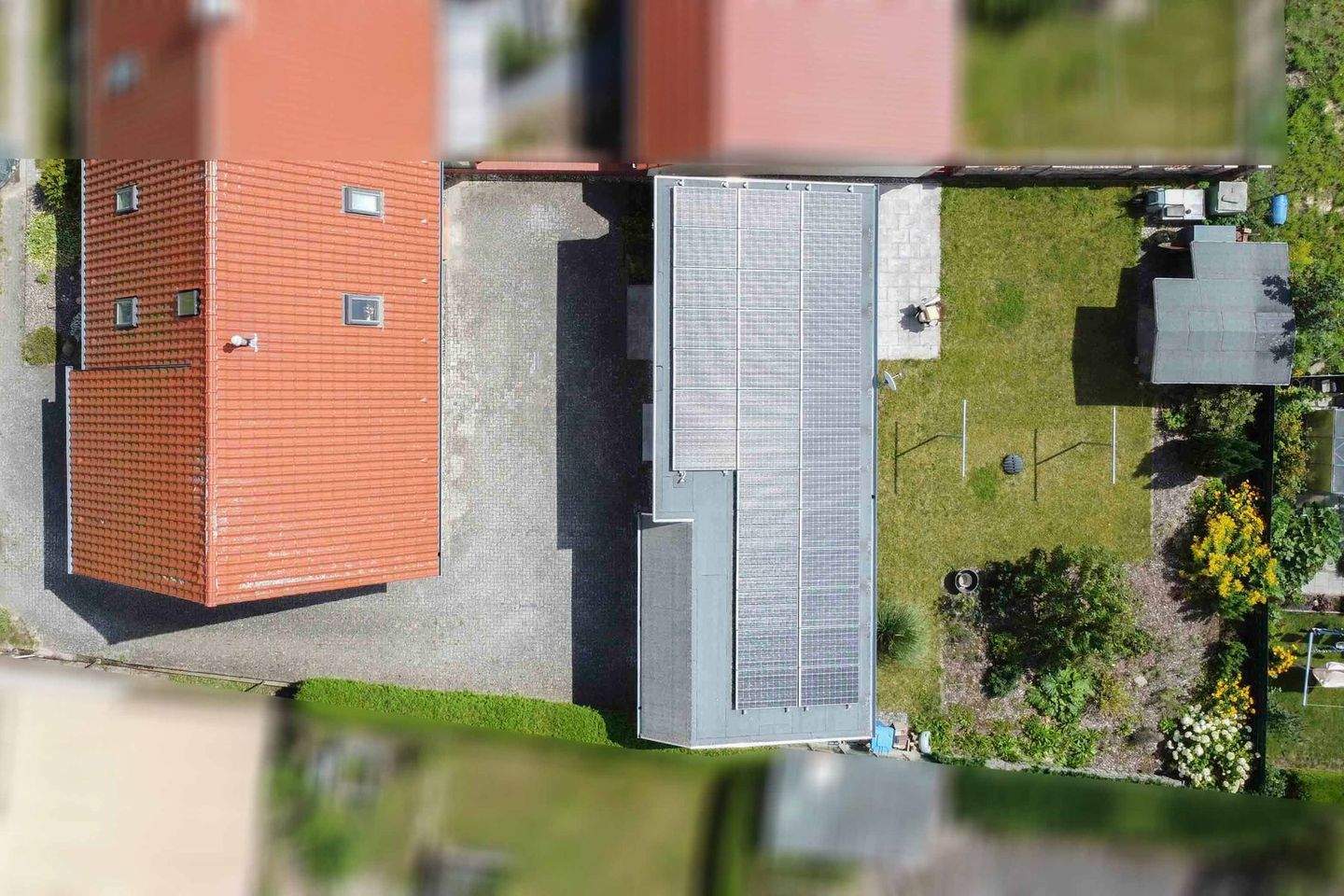 Modernisierte Doppelhaushälfte mit Anbau, Photovoltaik und schönem Garten in Tribsees – Tribsees – Vorschaubild 2