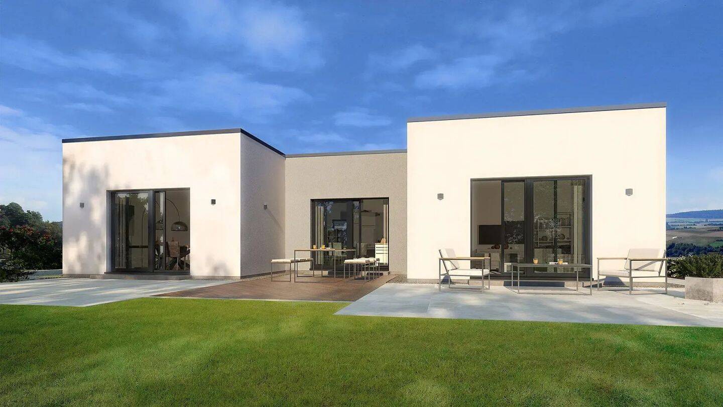 Exklusiver OKAL - Bungalow inkl. Grundstück – Leichlingen – Vorschaubild 3