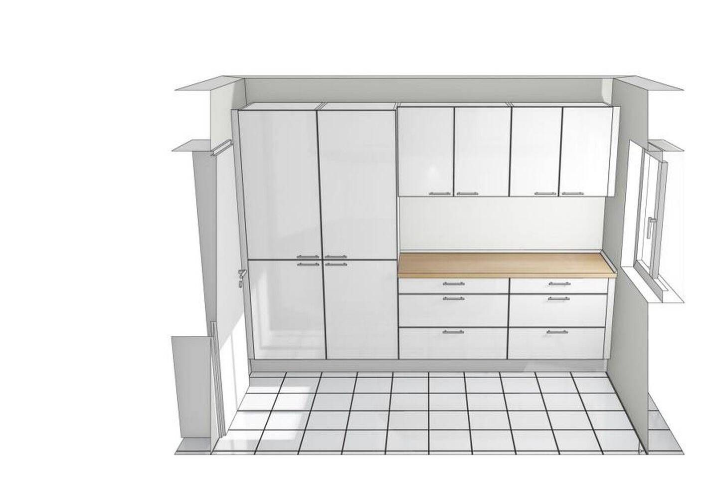 Lichtdurchflutete 3,5 / 4 Zimmerwohnung 1.OG ca.90 m2 mit großem Balkon Weinstadt-Endersbach – Weinstadt – Vorschaubild 4