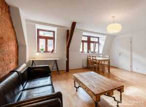 26495 HomeCompany Dresden Möbliert/Furnished 2-Zimmer Apartment in Dresden-Neustadt max. 2 Personen – 1099 Dresden – Vorschaubild 3
