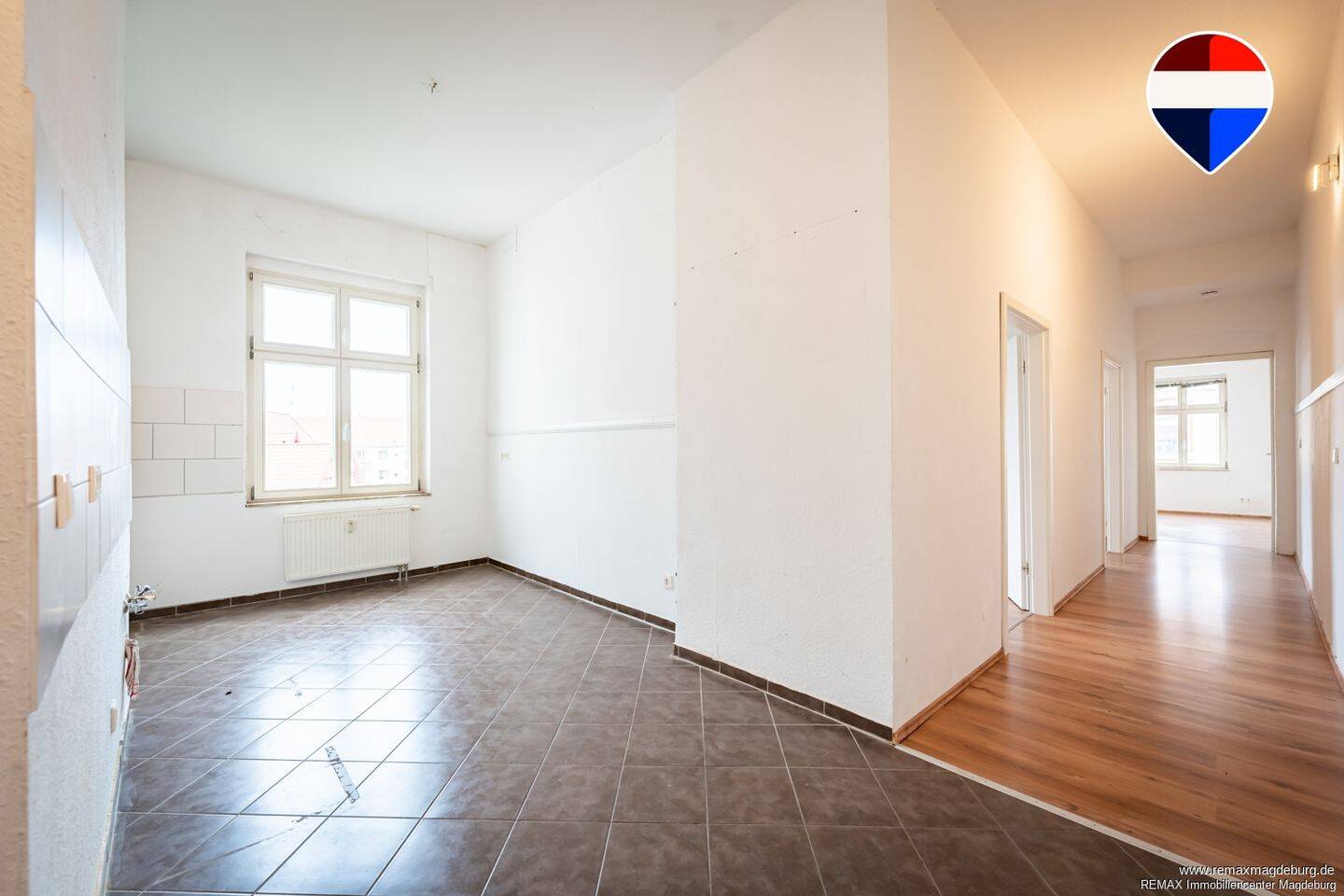 Preissenkung! Bezugsfreie 3-Raum-Wohnung für Paare oder kleine Familien nahe Leipziger Straße – Magdeburg – Vorschaubild 2